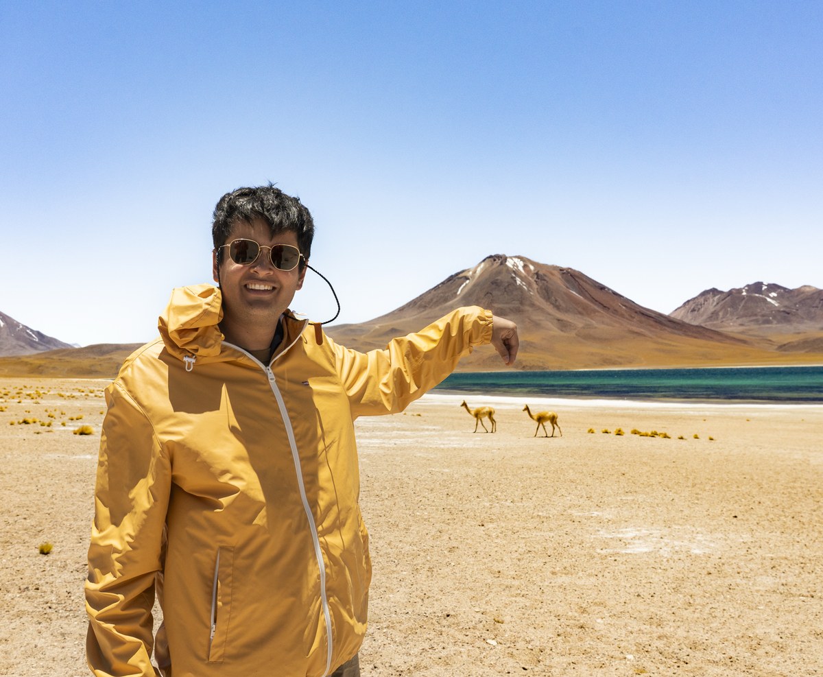 Santiago Lamatta en San Pedro de Atacama